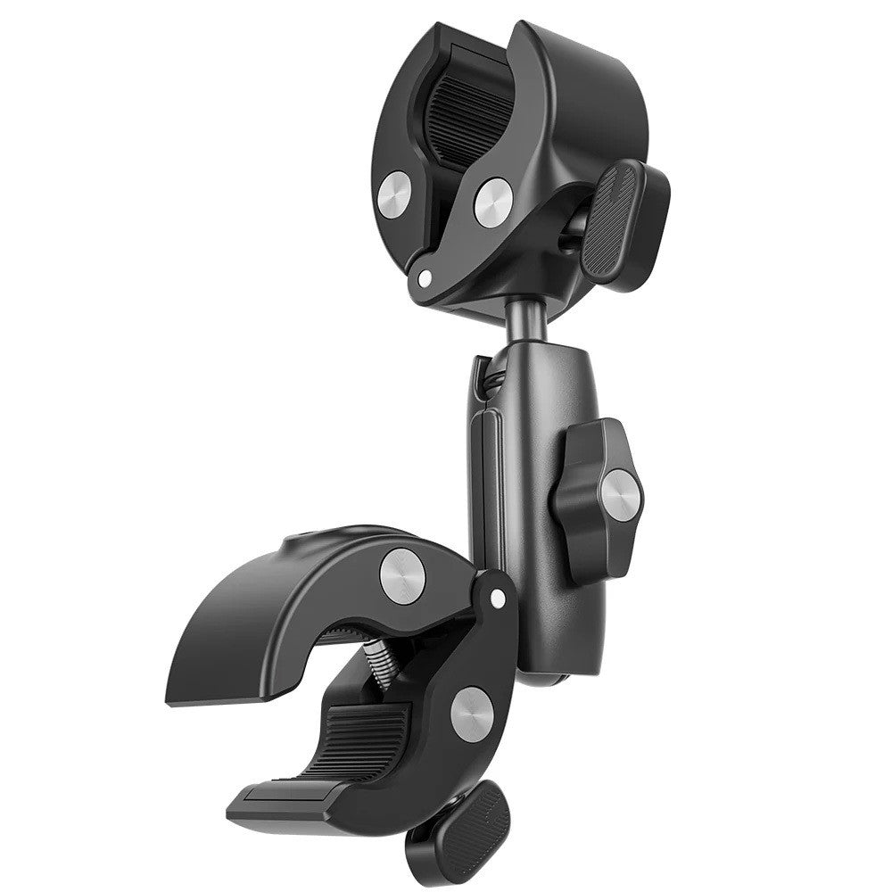 TELESIN GP-HBM-001-D Double-headed Crab Clamp Bike/Moto Pipe Clamp