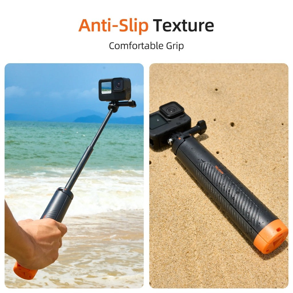 TELESIN S1-TSS-02 Floating Tripod Selfie Stick