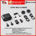 HOLLYLAND LARK M2S Wireless Hidden microphone for camera / computer / phone with USB-C transmitter