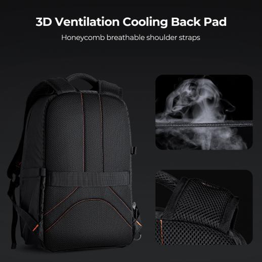 K&F Professional Lightweight Camera Backpack Beta 18L Backpack with Laptop & Tripod Compartment KF13.140
