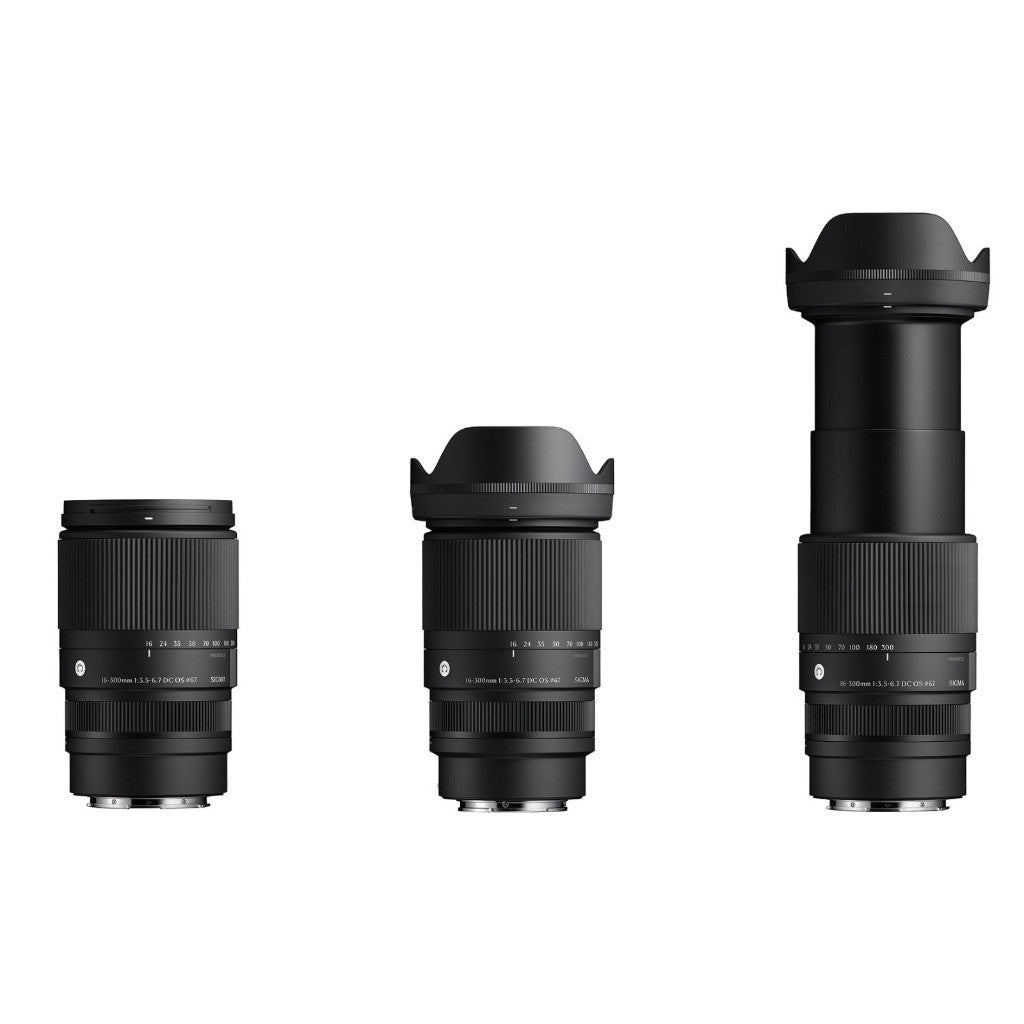 SIGMA 16-300mm F3.5-6.7 Contemporary LENS DC O (L /Sony E /Fuji X /Canon RF Mount)(FREE UV67+CPL67+CLEANING KIT)