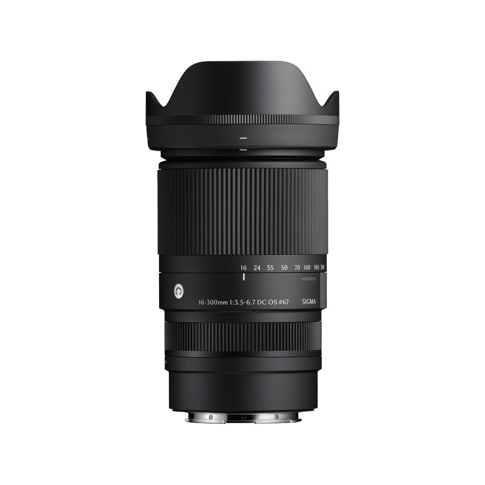 SIGMA 16-300mm F3.5-6.7 Contemporary LENS DC O (L /Sony E /Fuji X /Canon RF Mount)(FREE UV67+CPL67+CLEANING KIT)