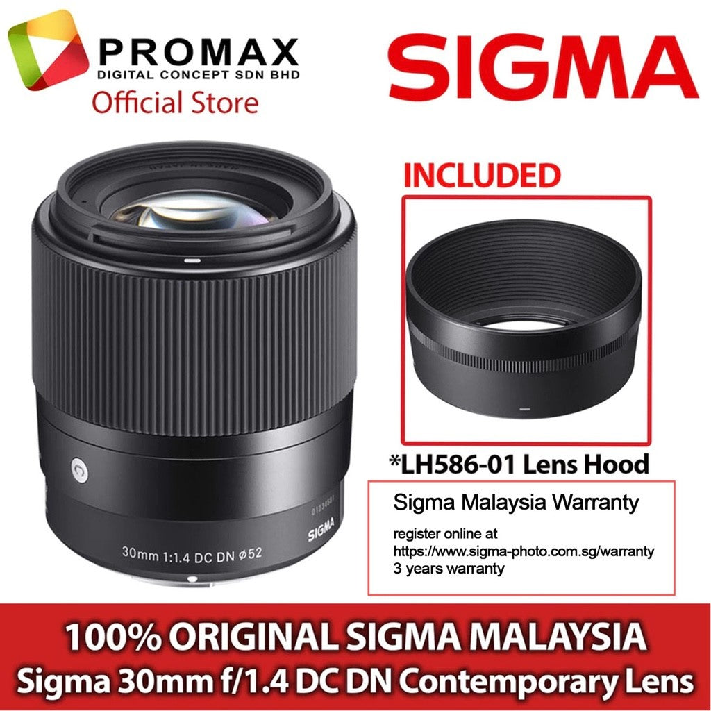 Sigma 30mm f1.4 DC DN Contemporary Lens
