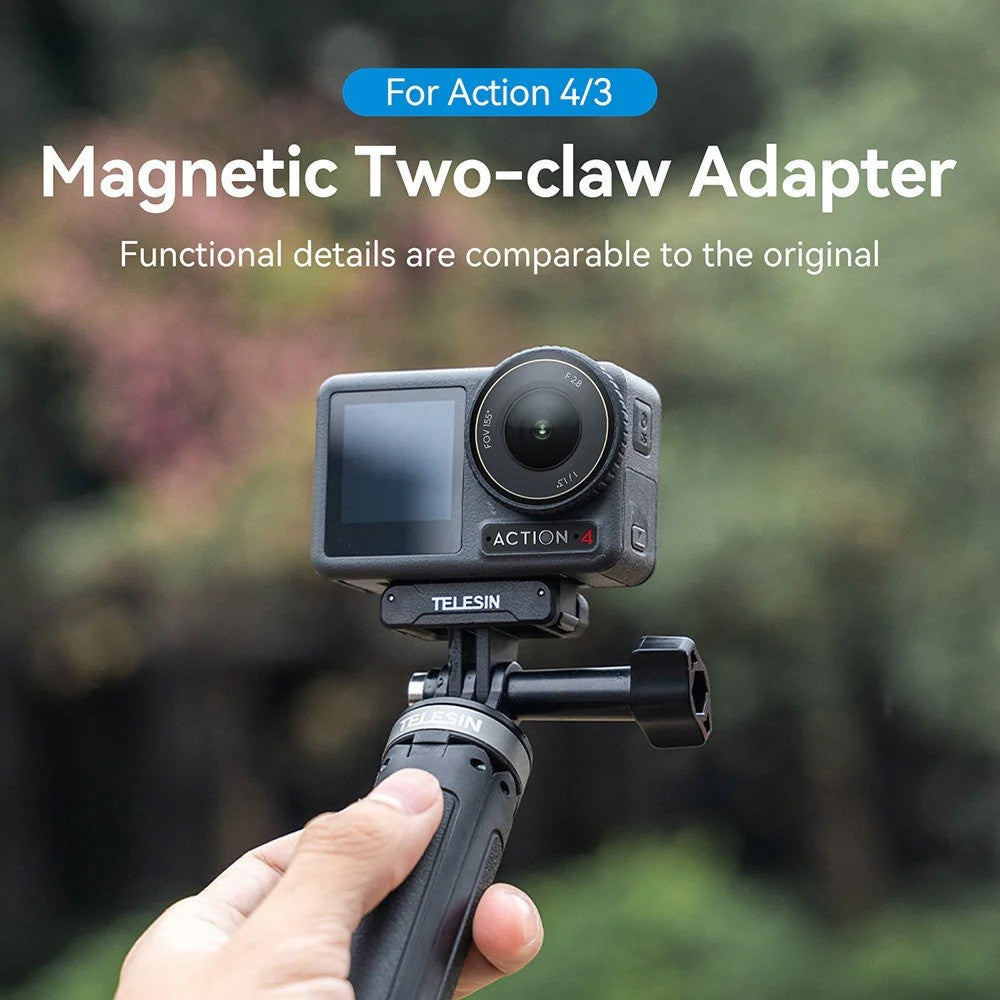 TELESIN OA-TPM-T04 Magnetic Two-claw Adapter