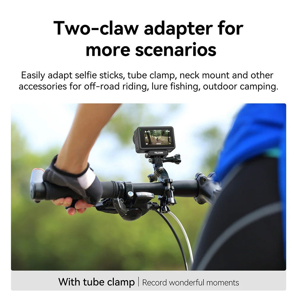 TELESIN OA-TPM-T04 Magnetic Two-claw Adapter