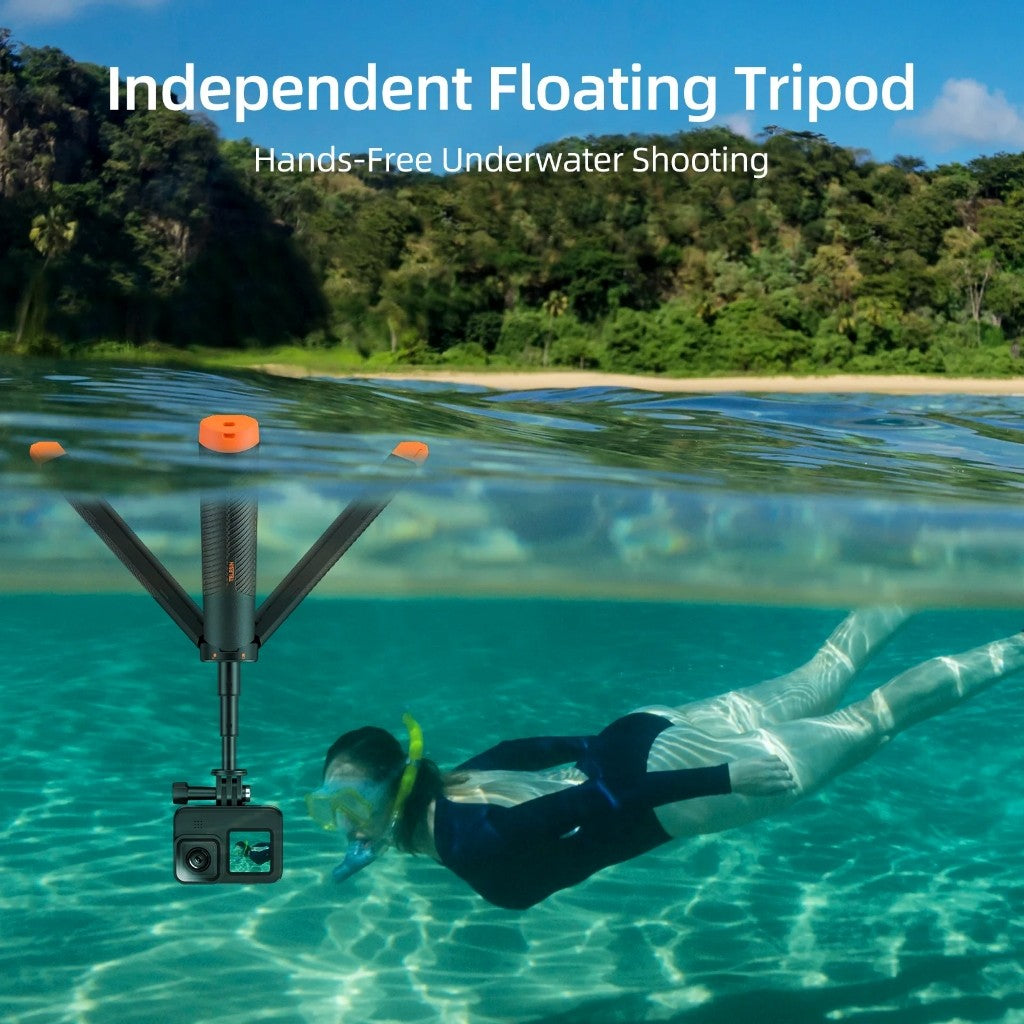 TELESIN S1-TSS-02 Floating Tripod Selfie Stick