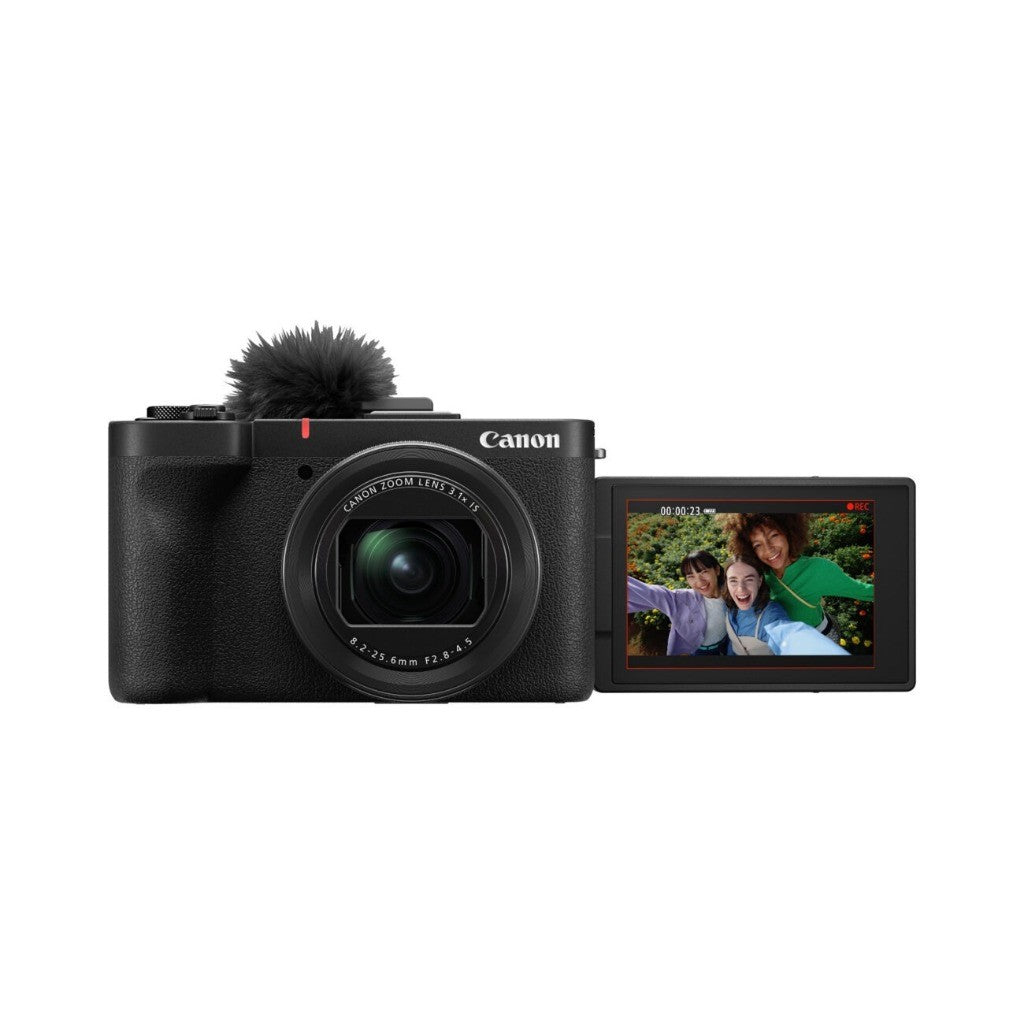 Ready Stock! Canon PowerShot V1 Vlog Camera for Content Creators (Black) Canon Malaysia Warranty