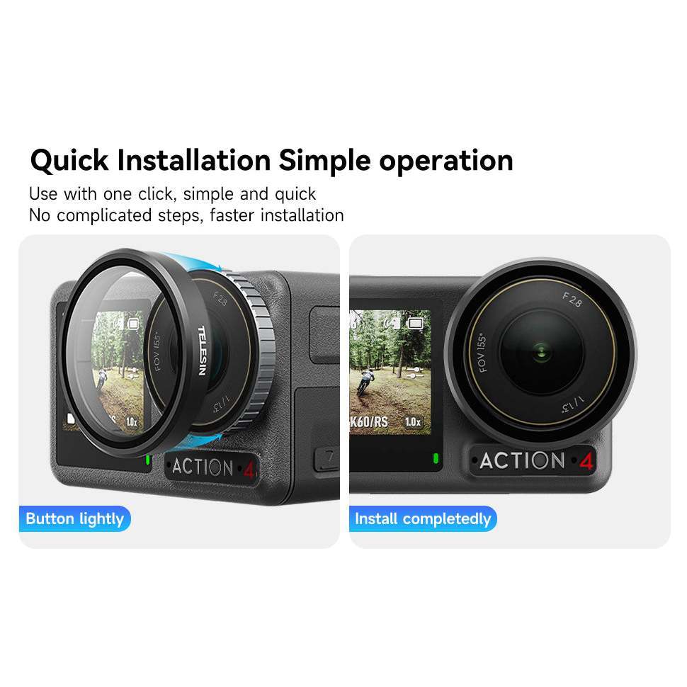 TELESIN Camera Filter Set