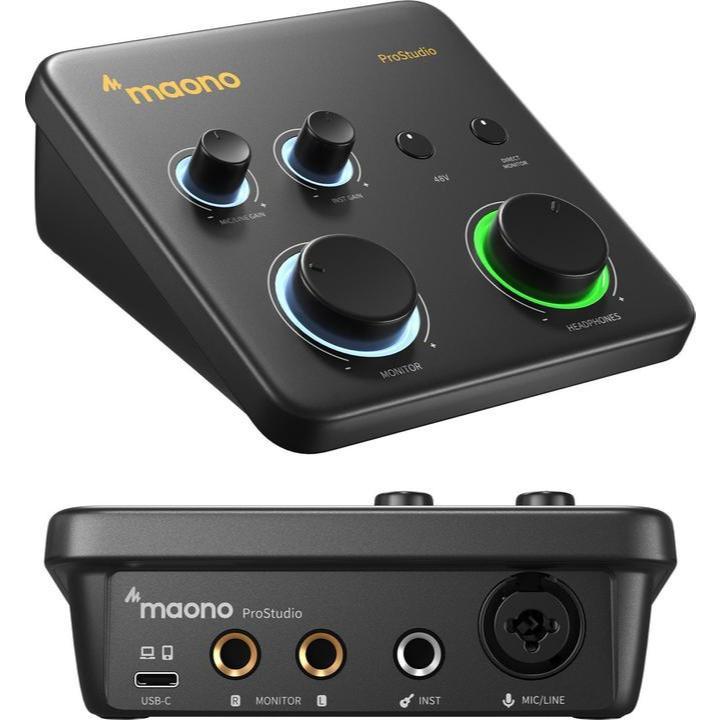 MAONO PS22 Lite USB Professional Audio Interface 24-bit / 192kHZ Phone & Computer compatible