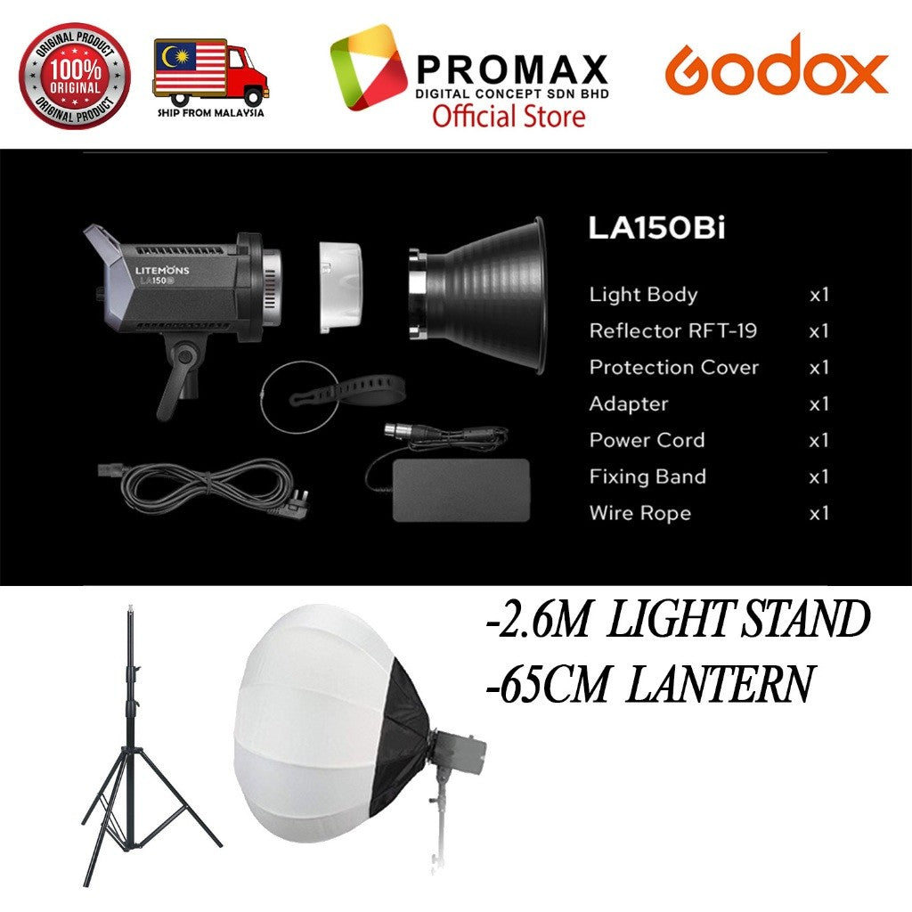 CHEAPEST! GODOX LITEMONS LA150D LA150BI LA200D LA200BI LA300BI Daylight / BIO COLOR LED CINTINUOUS LIGHT