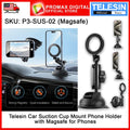 Telesin P3-SUS-02 Car Magsafe Suction Cup Mount