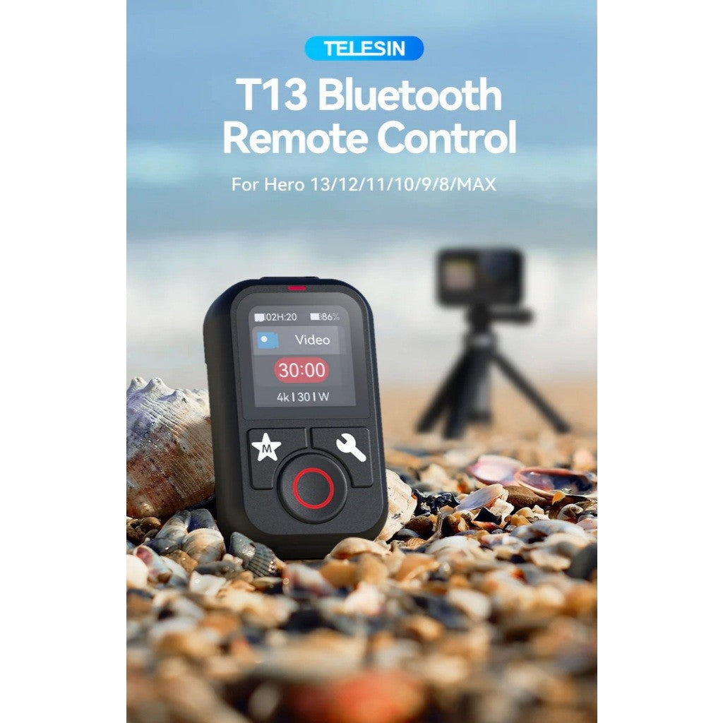 New! TELESIN S5-RMT-01-TGP Smart Wireless Remote Control Waterproof