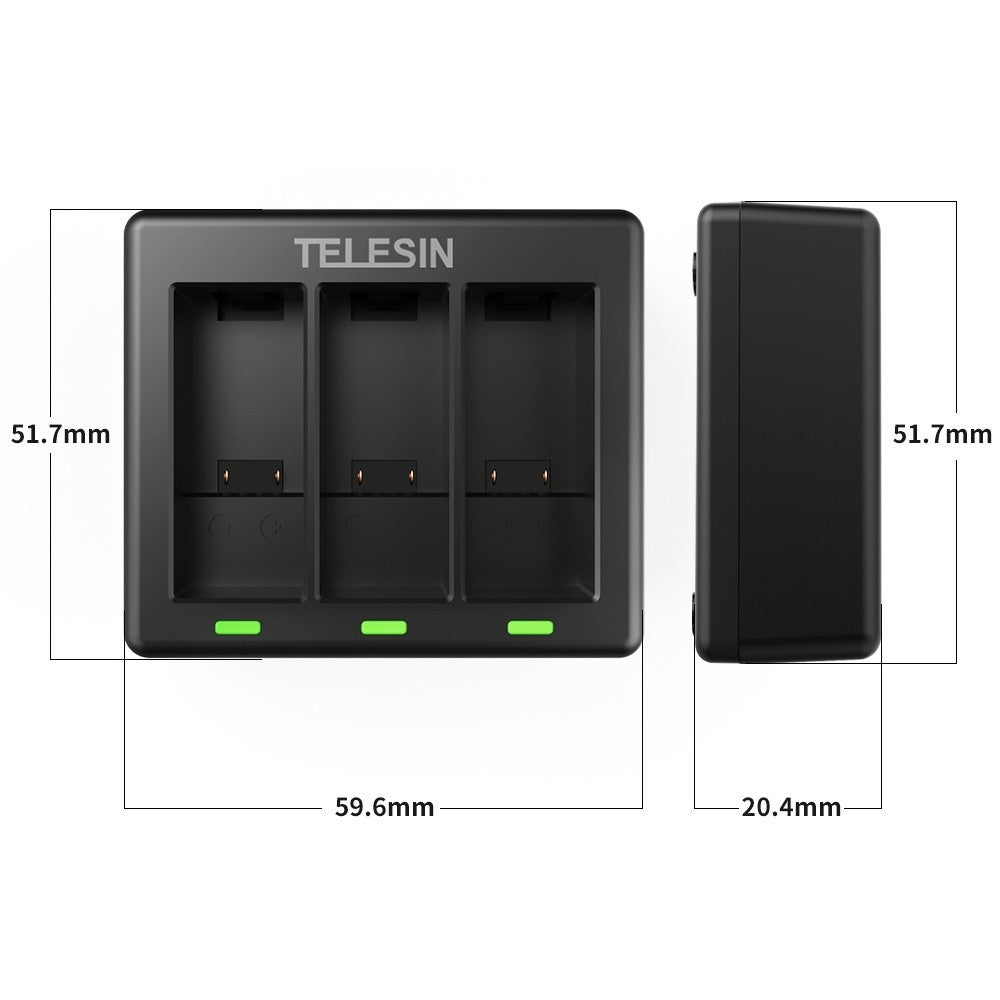 TELESIN 3-Channel Battery Charger
