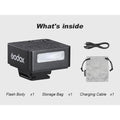 Godox iM20 mini iFlash flash for Canon Sony Fuji Nikon Olympus Pentas build in battery