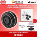 VILTROX AF 28mm f4.5 Full-Frame Pancake Lens for Sony FE , Fuji X and Nikon Z Mount