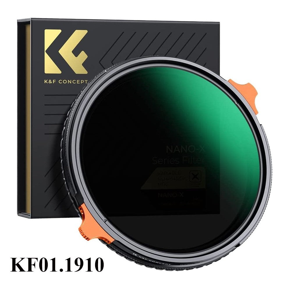 K&F Nano-X Variable ND4-64 & CPL Filter 28 Layer Coating 2 in 1 8K 2-6 stops