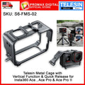 TELESIN S6-FMS-02 Vertical Shooting Quick Release Metal Rabbit Cage Protective