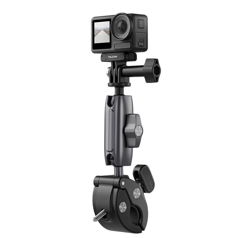 TELESIN GP-HBM-001 Crab Claw Clamp Aluminum Alloy Universal Handlebar Mount