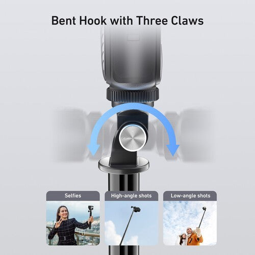 TELESIN HIGH-STRENGTH ALUMINUM SELFIE STICK (90cm, 120cm, 150cm)