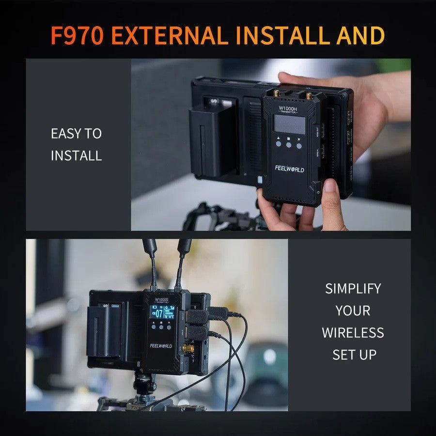 FEELWORLD F7 PLUS 7" Inch 1200nit DSLR Mirrorless Camera Studio on-Field Monitor Touch Screen 4K HDMI