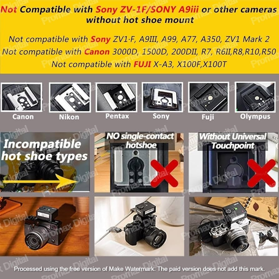 Godox Flash Godox iM30 Mini Flash Universal for- Camera Flash GN 15, 7 Power Levels