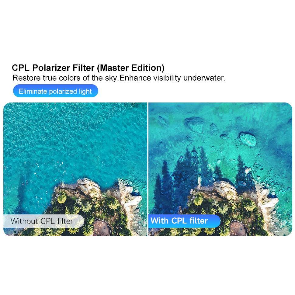 TELESIN Camera Filter Set