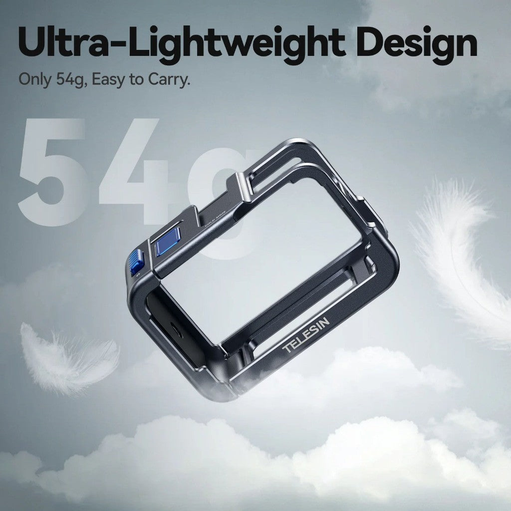 TELESIN ULTRA-LIGHT ALUMINUM CAMERA CAGE