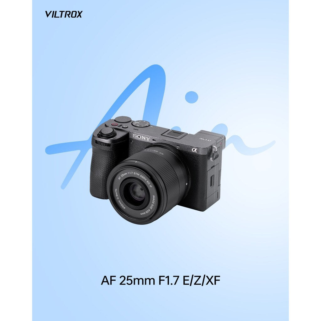 VILTROX AF 25mm f1.7 AF APS-C Lens for (SONY E , FUJI X , NIKON Z)