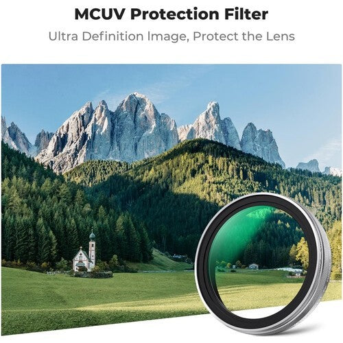 K&F Nano-X Lens Cap + Lens Hood + UV Filter 28 Layer Coating| 3 in 1 | SKU 2276 for X100/X100F/X100S/X100T/X100V/X100VI