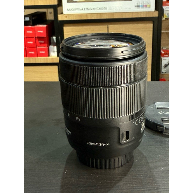 Used Canon EF-s 18-135mm F3.5–5.6 IS USM NANO Image stabilizer Lens