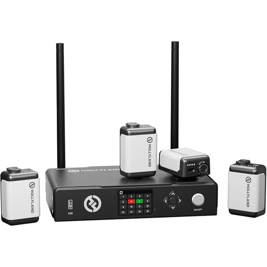 HOLLYLAND WIRELESS TALLY SYSTEM 4 LIGHTS/ 8 LIGHTS FOR VERSATILE SWITCHERS