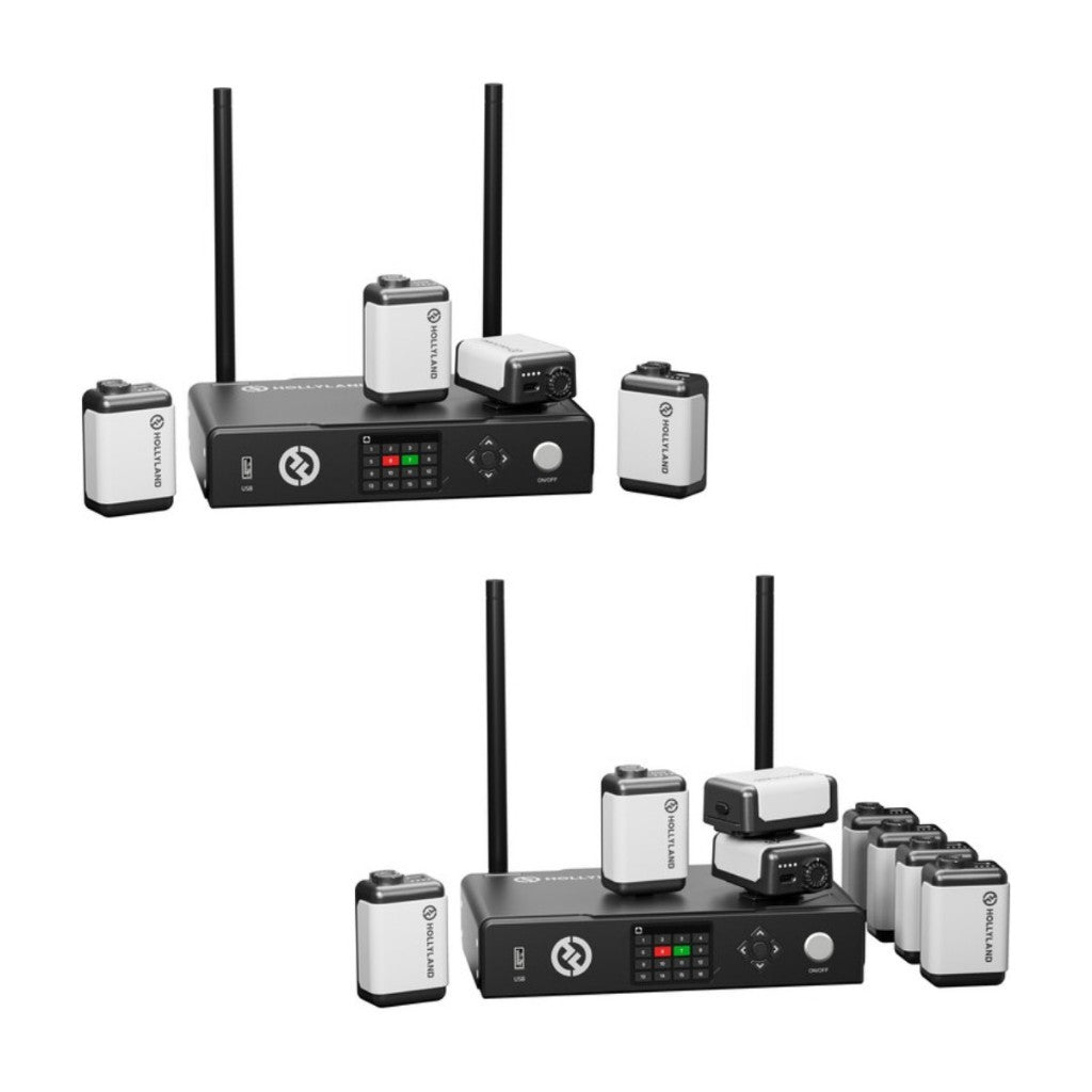 HOLLYLAND WIRELESS TALLY SYSTEM 4 LIGHTS/ 8 LIGHTS FOR VERSATILE SWITCHERS