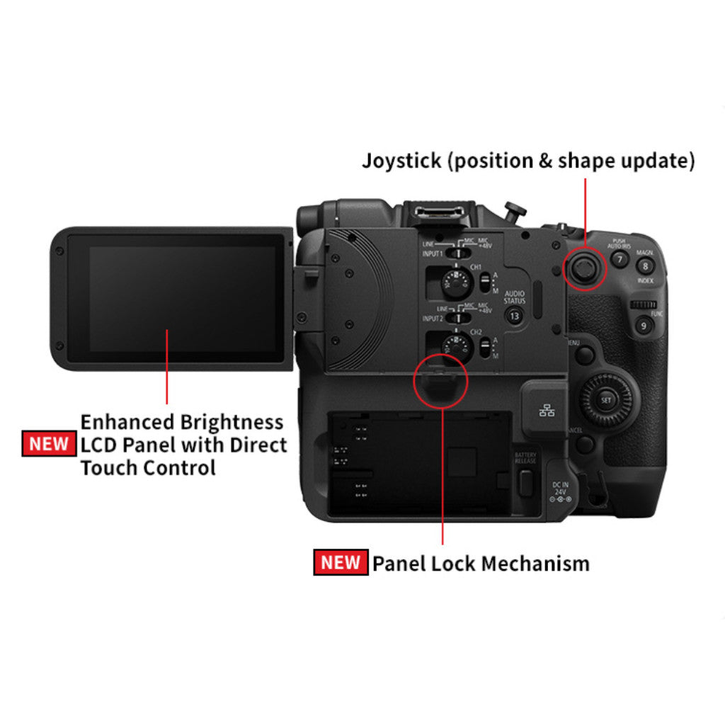 [PRE-ORDER 14 DAYS] CANON EOS C80 - Lightweight Full-Frame Cinema Camera with RF Mount