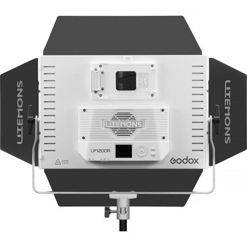 Godox LP1200R RGB LED Panel Light Video Light with Barndoor For Videography and Photography