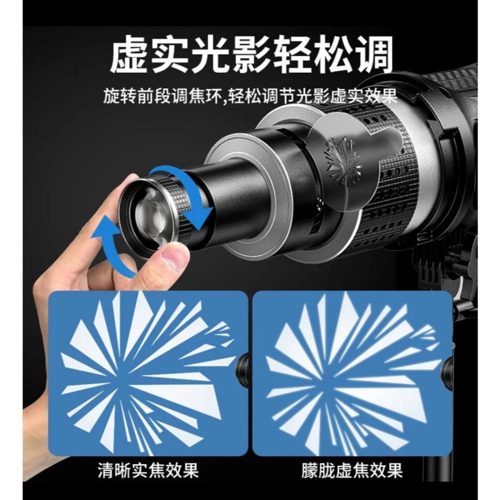 PROMAX Projection attachment MM-06 Pro  with 35pcs Gobo + Colour Gel with Bowens mount for Godox, Nanlite and Aputure