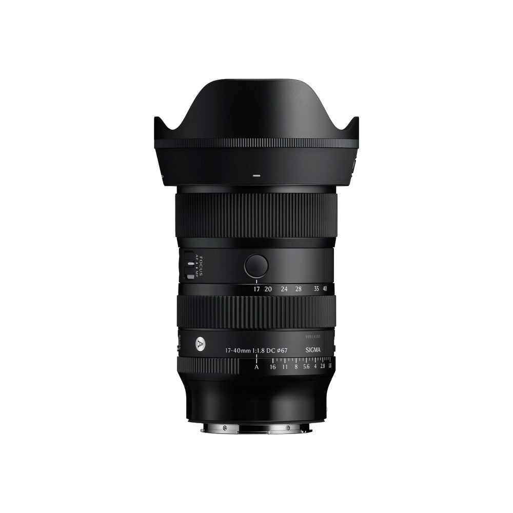 SIGMA 17-40mm F1.8 ART DC Lens (Sony E / Leica L / Fuji X / Canon RF)