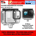 TELESIN 45M Underwater Housing Case Waterproof Cover for Gopro Hero 9 10 11 12 13
