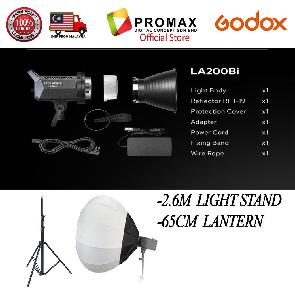 CHEAPEST! GODOX LITEMONS LA150D LA150BI LA200D LA200BI LA300BI Daylight / BIO COLOR LED CINTINUOUS LIGHT
