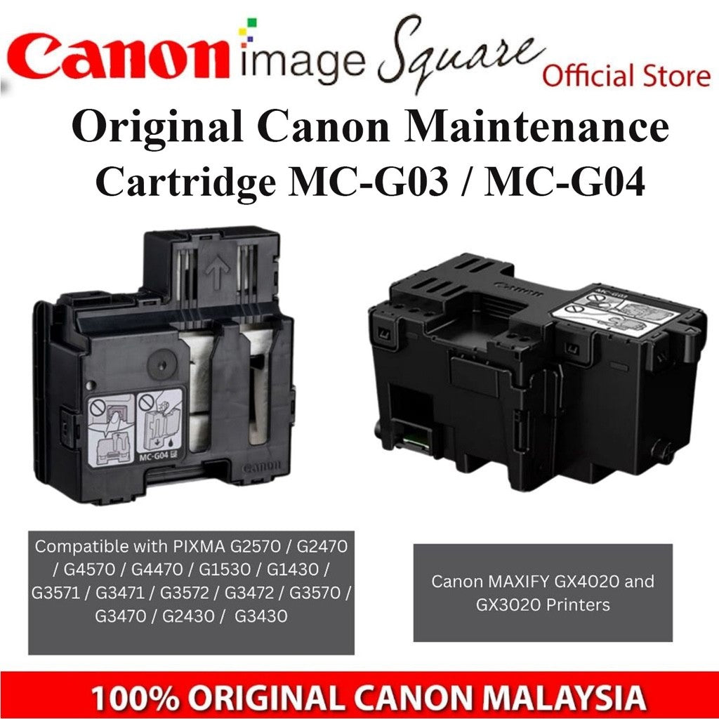 Canon MC-G03 / MC-G04  Maintenance Cartridge for Canon Printers