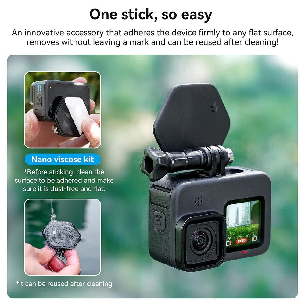 TELESIN TE-MMK-001 Magnetic Bracket Expansion Set (Neck Mount/Quick Release) Neck Holder Mount