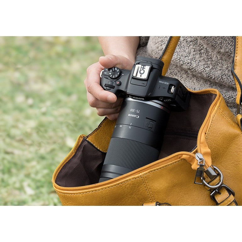 Canon RF75-300mm f/4-5.6 Lens (FREE UV 58MM + CPL 58MM + CLEANING KIT) RF 75-300 75-300MM