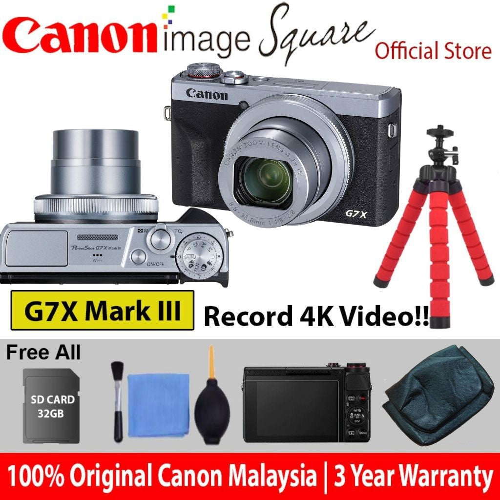 Canon Powershot G7X MkIII / G7XMKIII G7X Mk II MARK III 30th Anniversary Edition Canon Warranty