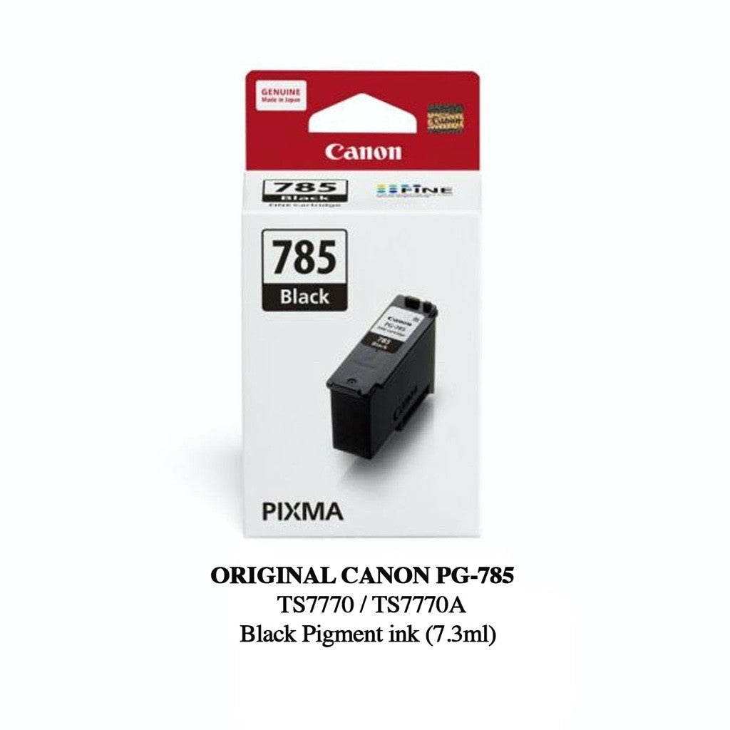 Canon PG-785 PG-785 XL CL-786 CL-786 XL Inkjet Consumable Ink Cartridge for Printer TS7770 / TS7770A