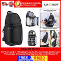 K&F CONCEPT 2 IN 1 SLING BAG BETA 10L EVERYDAY SHOULDER BAG & MULTIFUNCTION CROSSBODY KF13.141