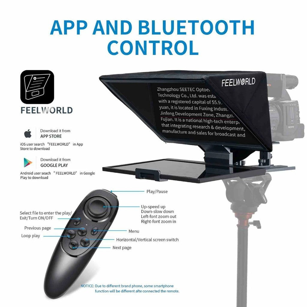 FEELWORLD TP16 Portable 16" Teleprompter