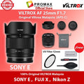 VILTROX AF 25mm f1.7 AF APS-C Lens for (SONY E , FUJI X , NIKON Z)