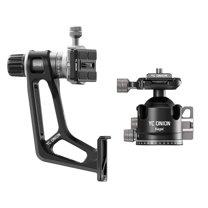YC Onion MQPBCGH Pineta Pro Monopod / Litchi GH38 Gimbal Head / BC44 Ballhead
