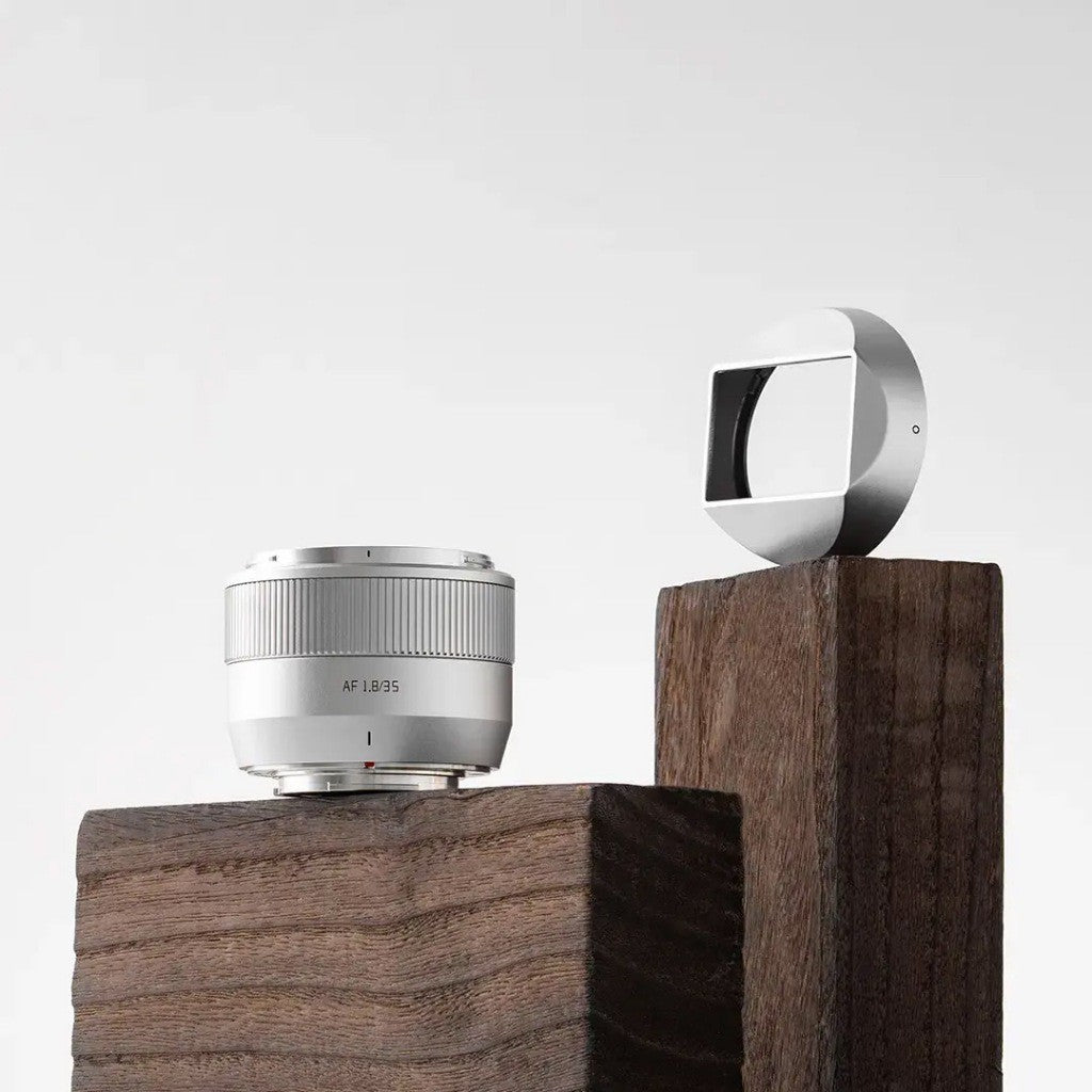 TTArtisan AF APS-C 35mm f1.8 Mark II Camera Lens for X E and Z Mount Black and Silver Color