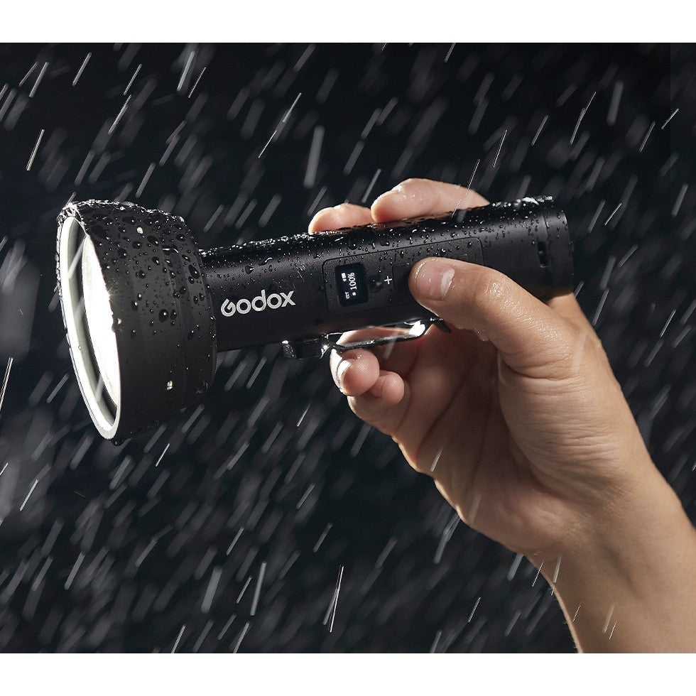 GODOX FL15Bi 15w Bi-Color 2800K to 6500K LED Video Light Portable Outdoor 1/4" 20 Threaded Hole