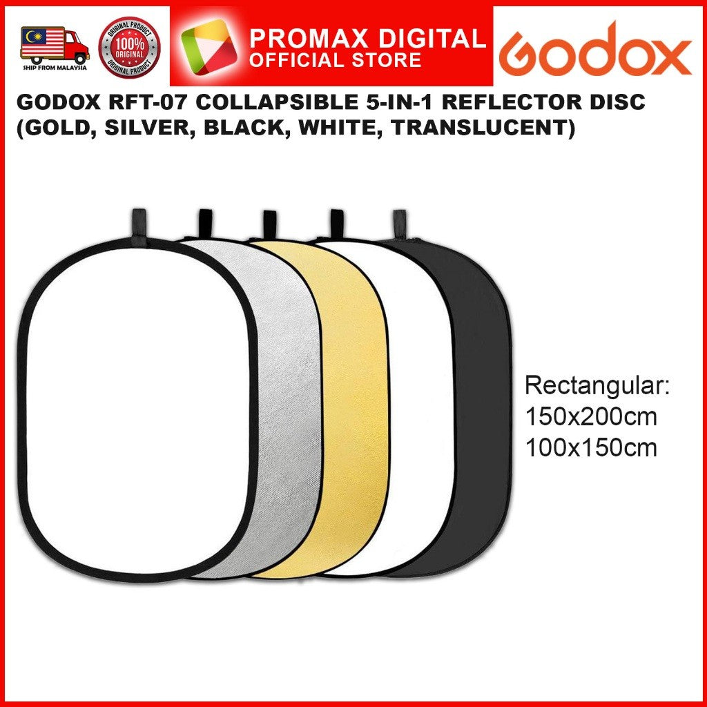 Godox RFT-07 RFT07 5 in 1 Collapsible Reflector For Photography and videography